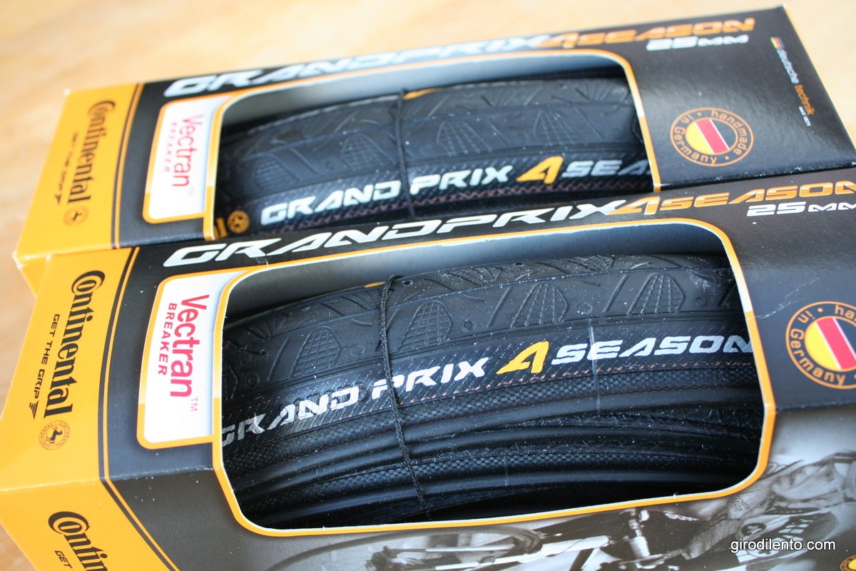 New tyres for Winter - Continental GP 4 Seasons 25mm