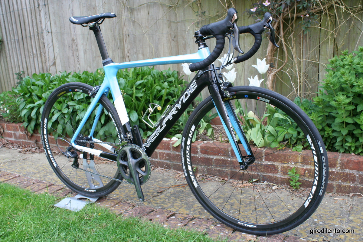My much missed NeilPryde Alize with the Durano S tyres
