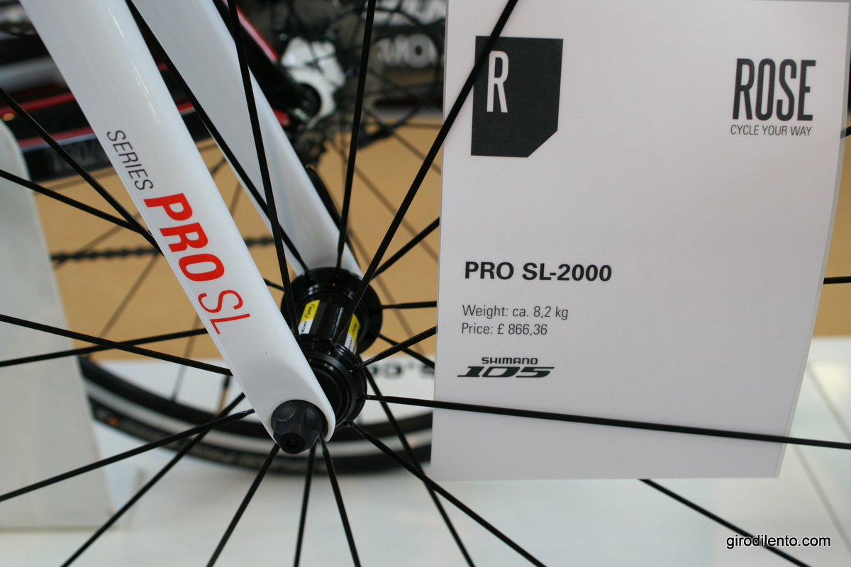2014 Rose Pro-SL 2000 pricing! 