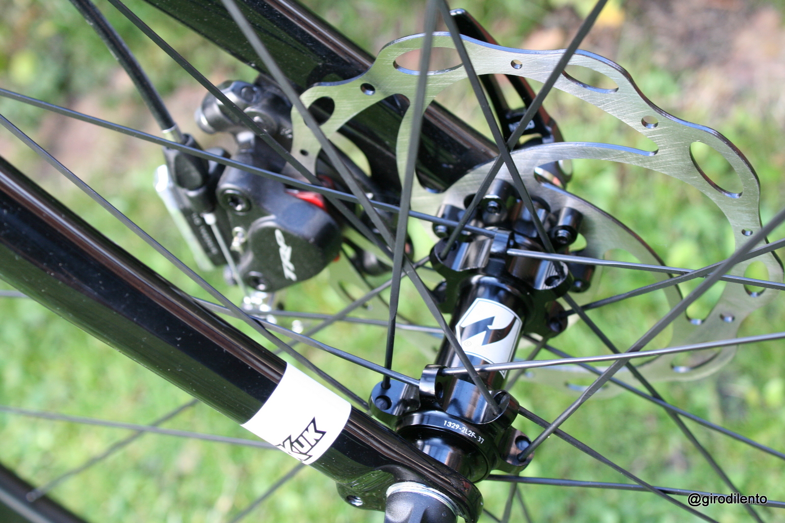 A glimpse of the disc specific Reynolds hub for the Assault SLG Disc