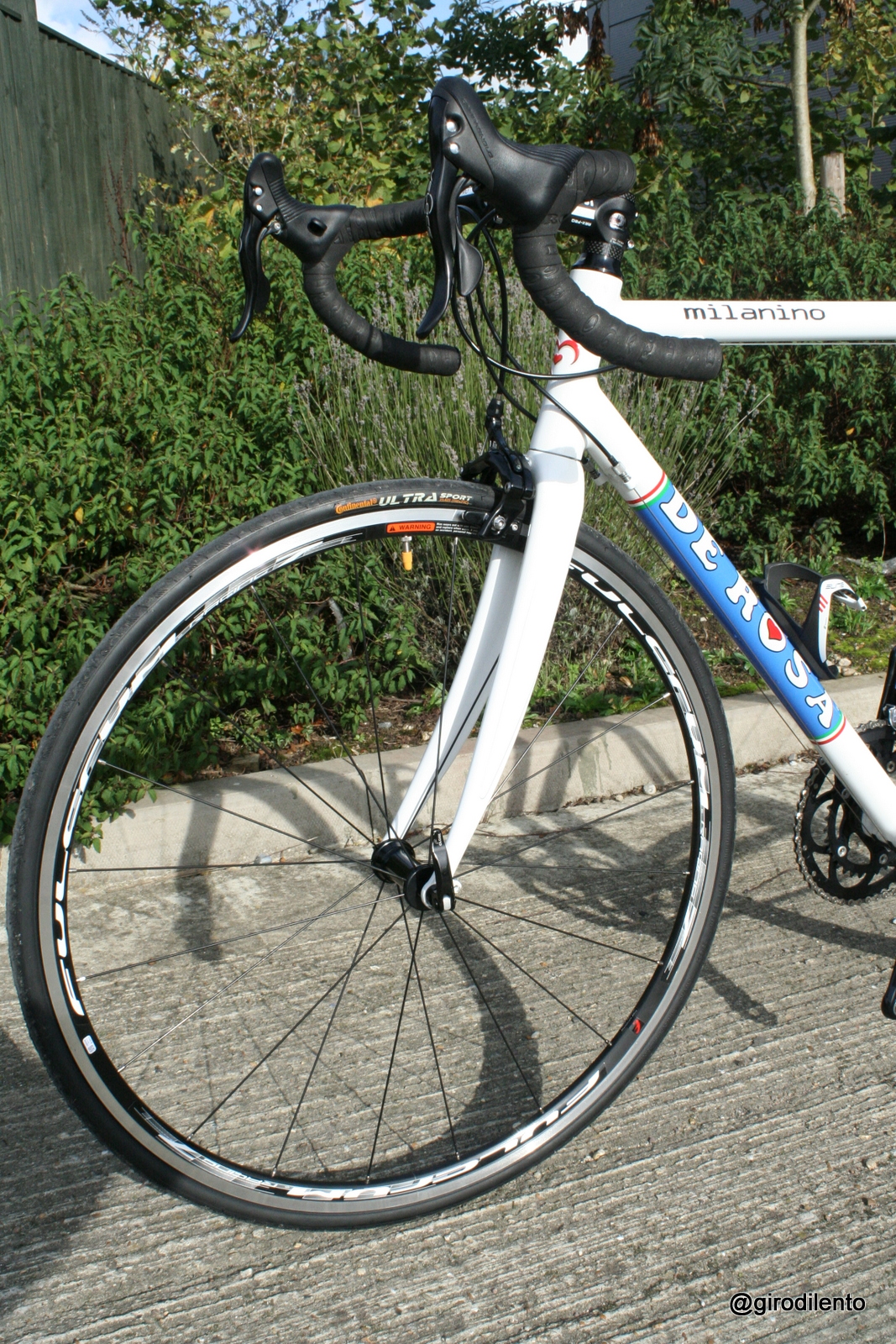 De Rosa Milanino Training bike - front end