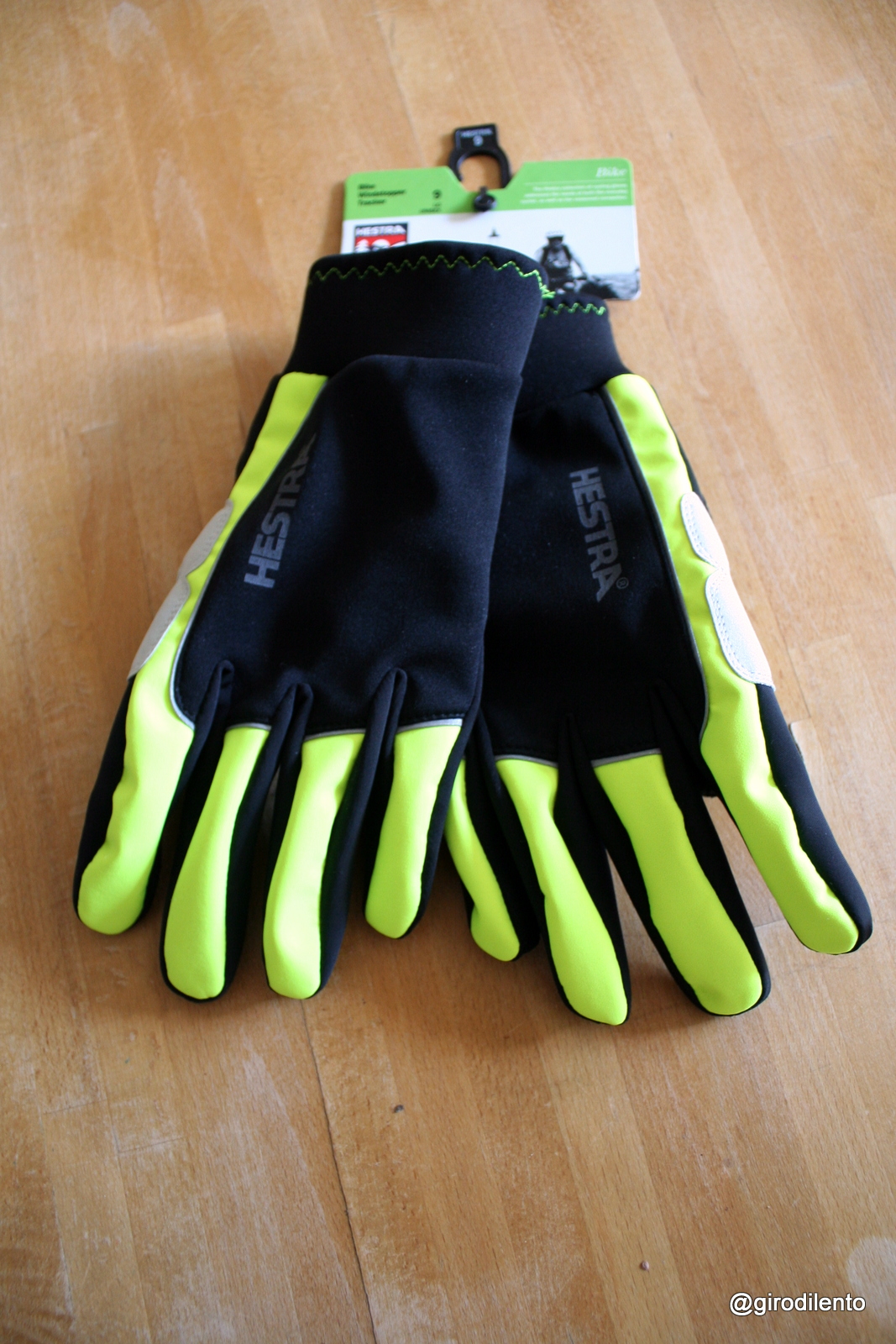 Hestra Tracker glove - yellow/black
