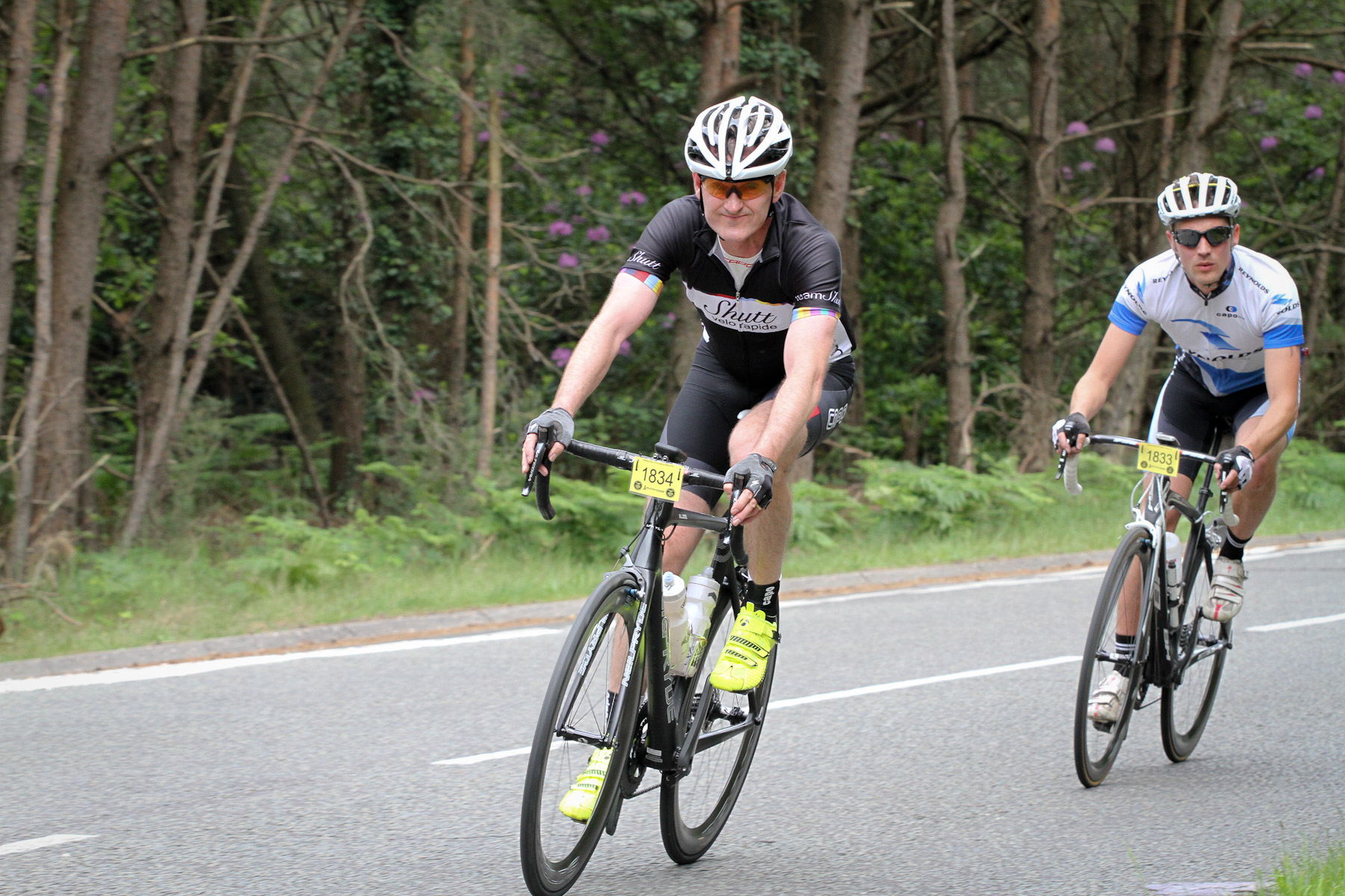 In action at the Wiggle UKCE Bournemouth Sportive riding the 58 Aero on my NeilPryde