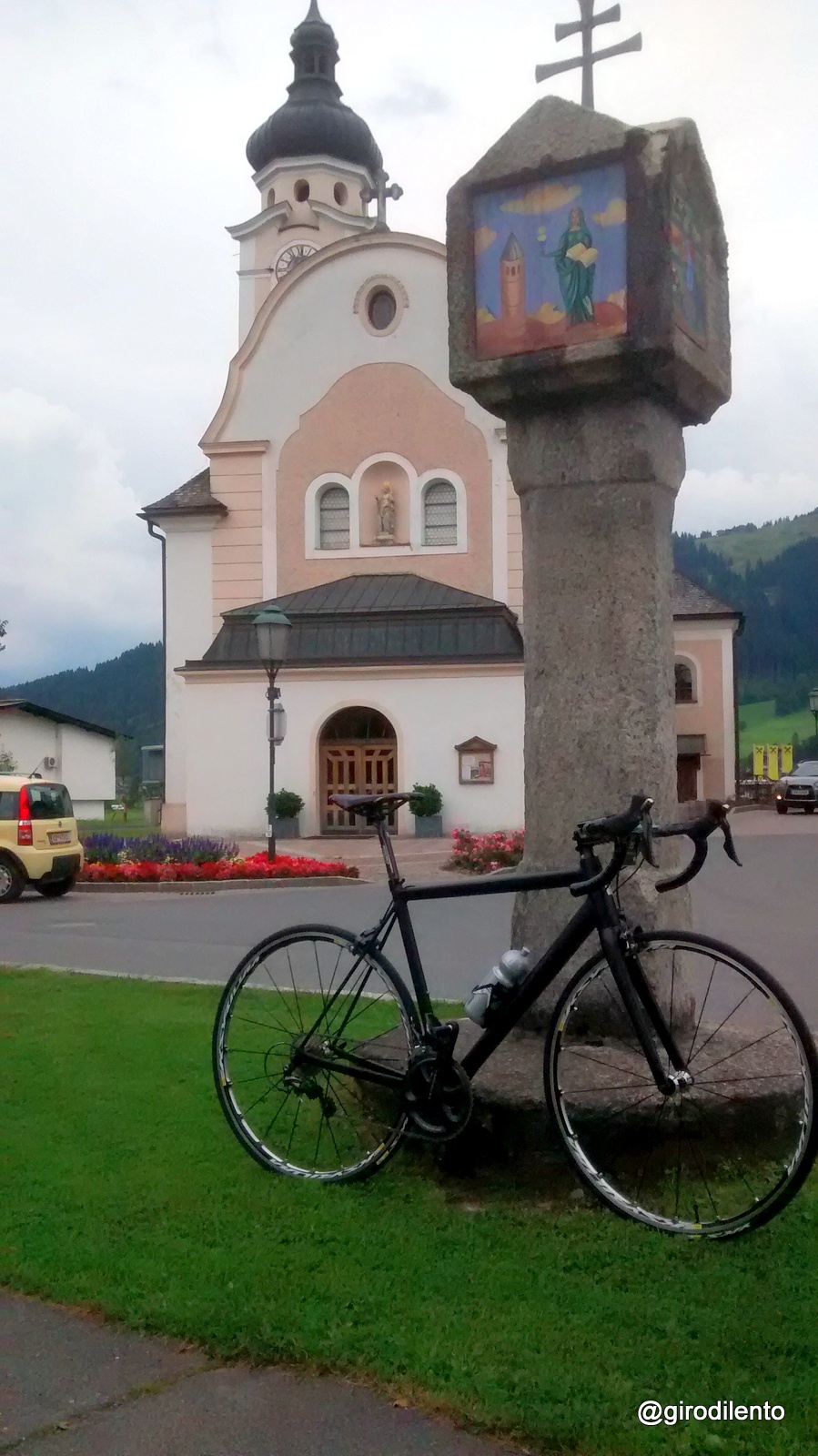 Enjoying the Austrian scenery and the new 2015 Rose Xeon RS with Ultegra
