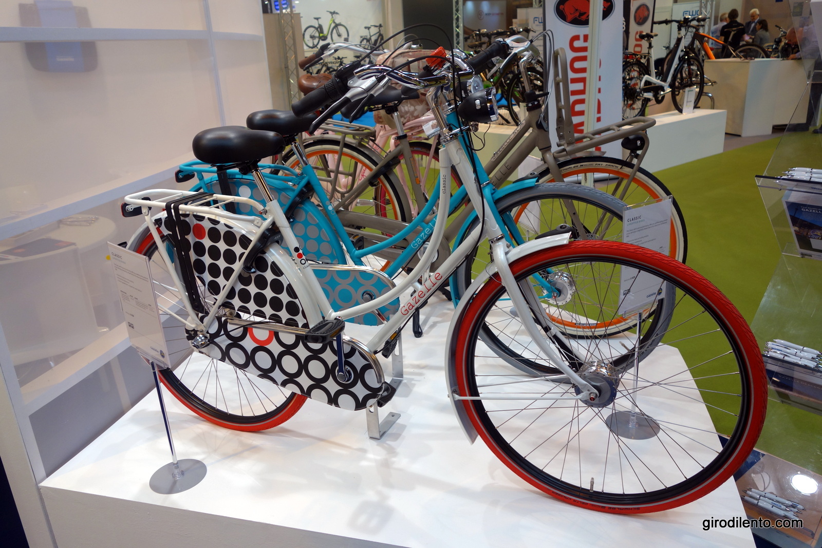Classic Dutch town bikes from Gazelle - very cool