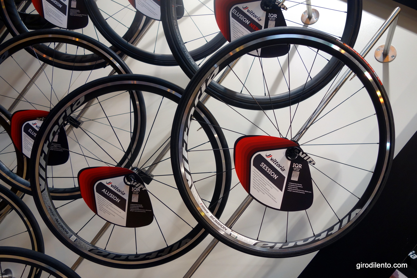 New Vittoria wheels - these are some of the alloy ones