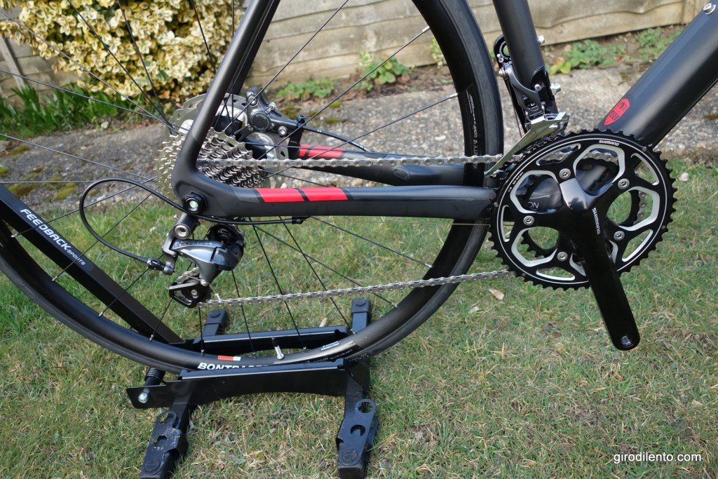 Ultegra mechs, 105 cassette and chain with non-series R500 compact cranks