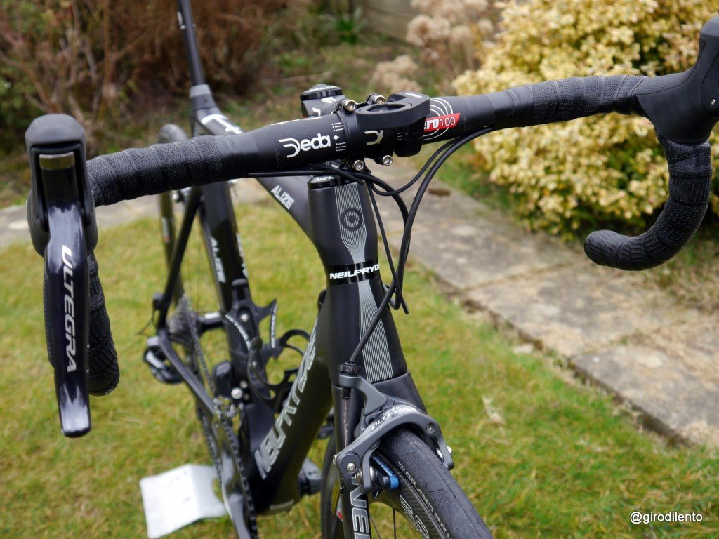Shaped headtube has been stiffened up over the years to improve front end handling